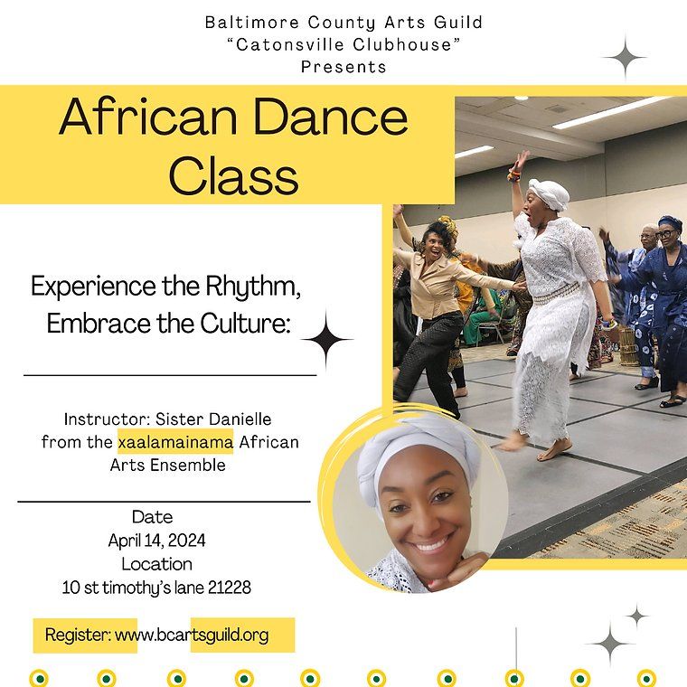 Free African Dance Class (October)