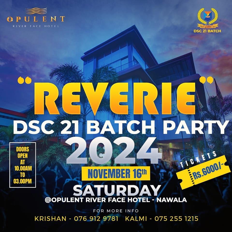 Reverie - 2024 DSC 21' Batch Party