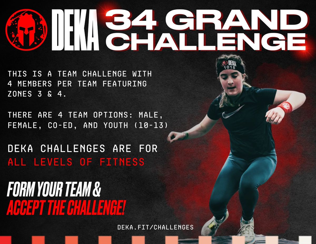DEKA Quarterly Challenge - 34 Grand Challenge