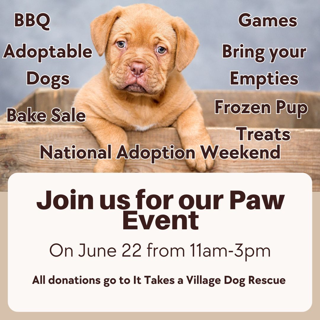 PAW Event with It Takes A Village Dog Rescue