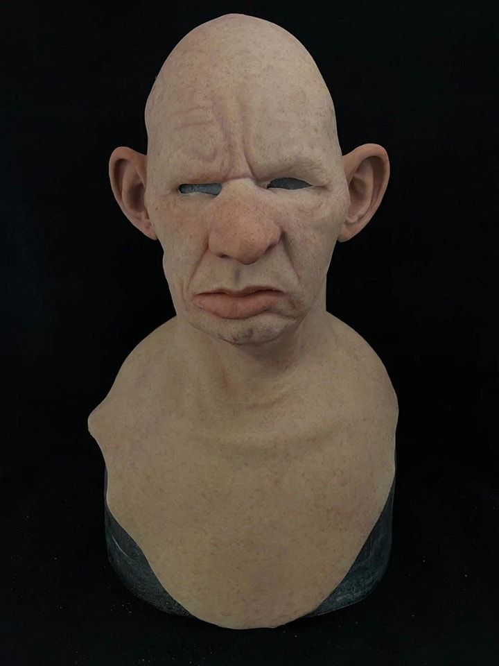 Realistic silicone mask