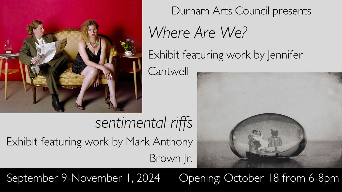 October Third Friday at DAC-Opening of two new shows!