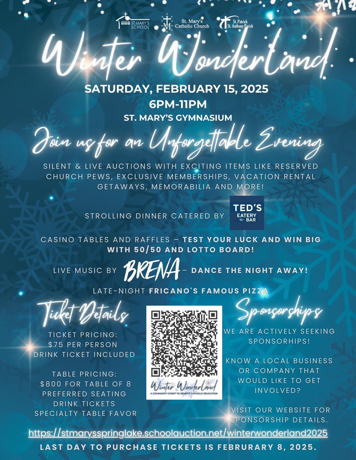 Winter Wonderland Gala Night