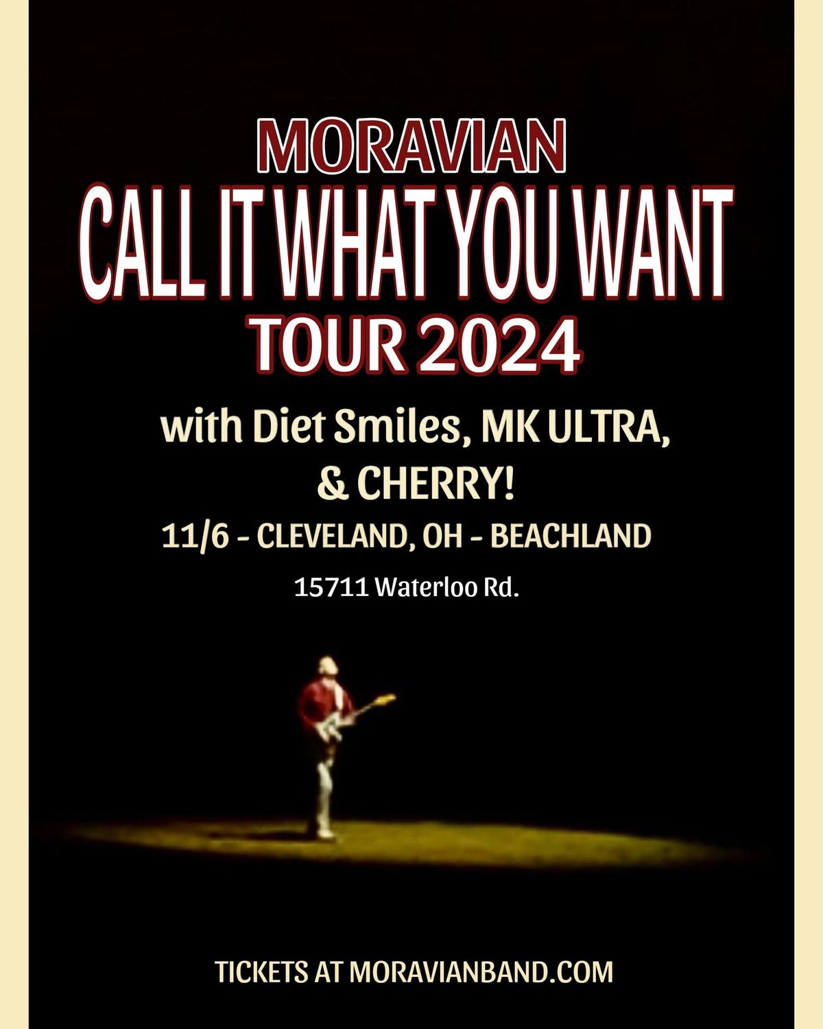 MORAVIAN: Call It What You Want Tour 2024