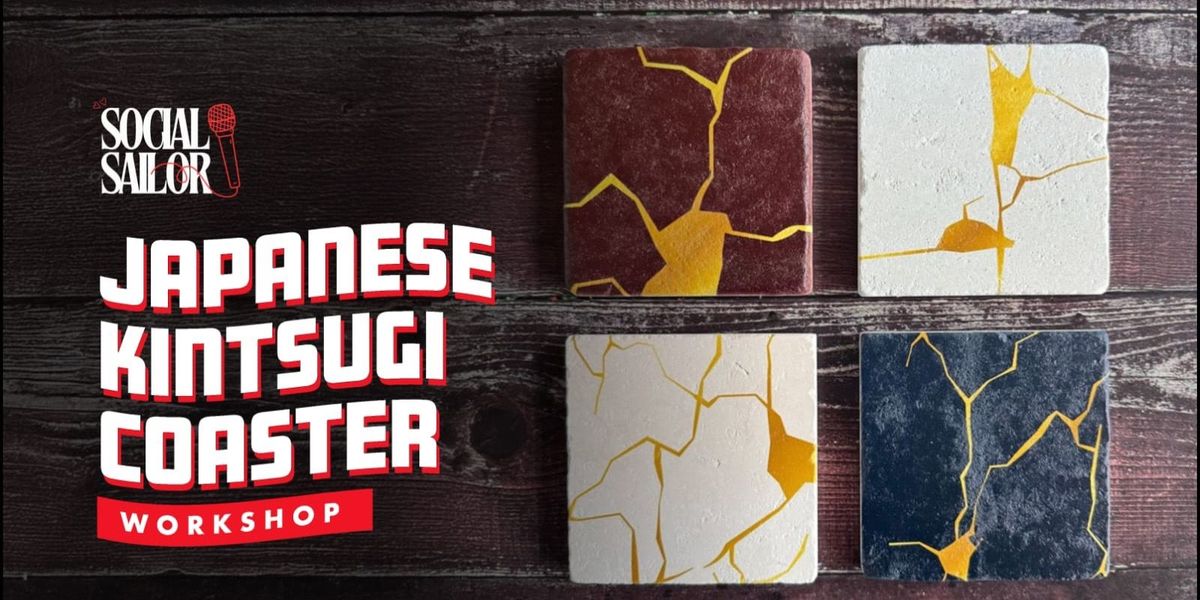 Japanese Kintsugi Coaster - Hyderabad