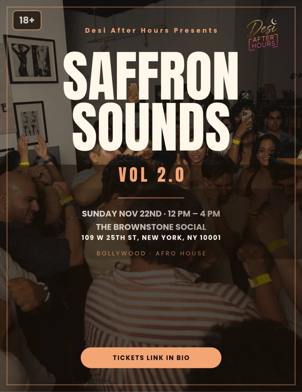 Sounding R Sound Saffron Sounds Vol 2.0: A South Asian Coffee Rave Tickets, The ...