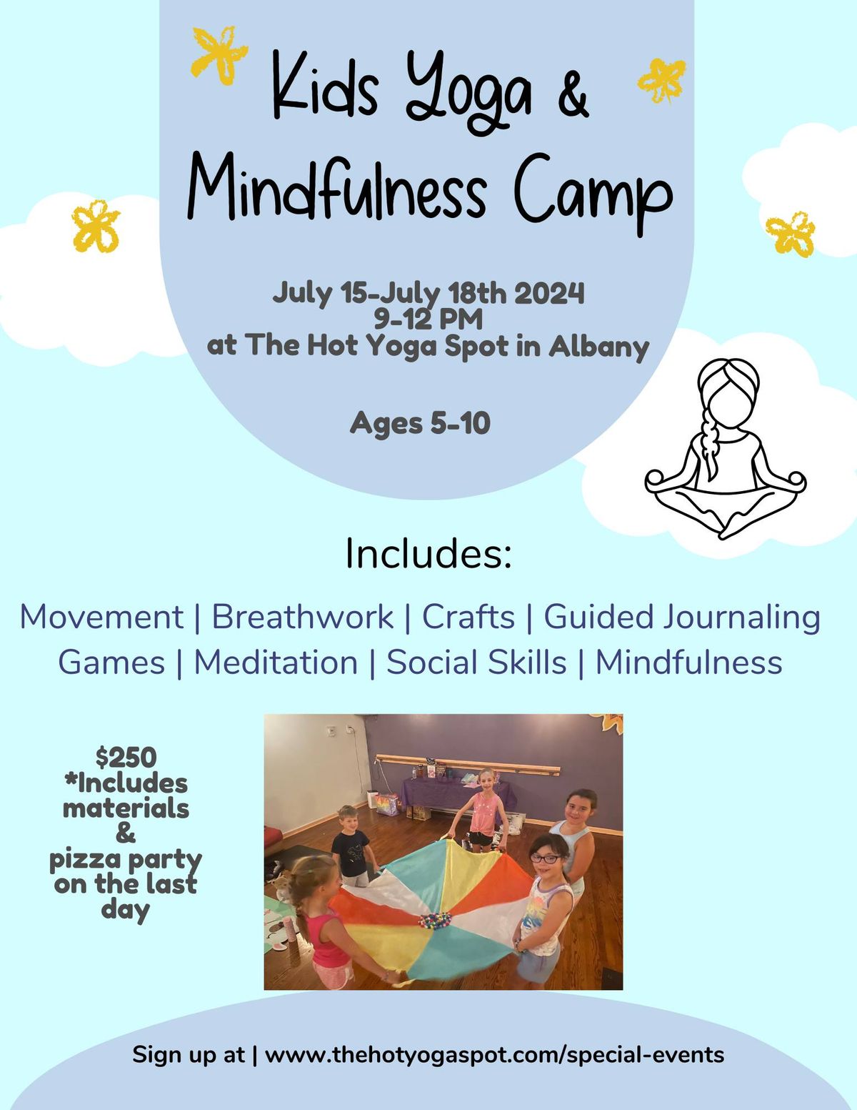 Kids Mindfulness & Yoga Summer Camp