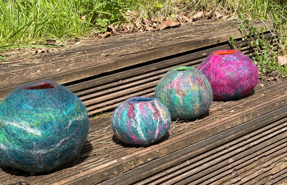 Hand Felted Bowls