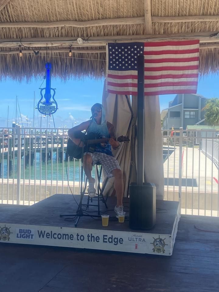 On The Edge\u2014Fort Pierce Downstairs, but upstairs if raining)