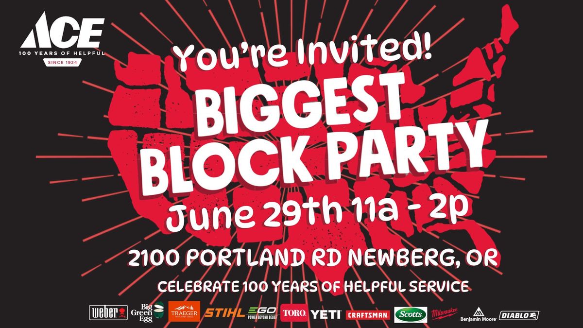 Ace Hardware's 100th Anniversary Block Party