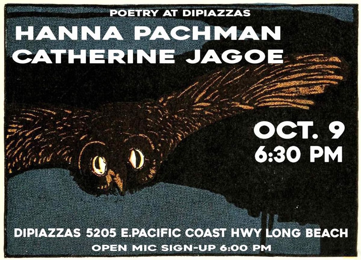 Poetry Series:  Hanna Pachman & Catherine Jagoe