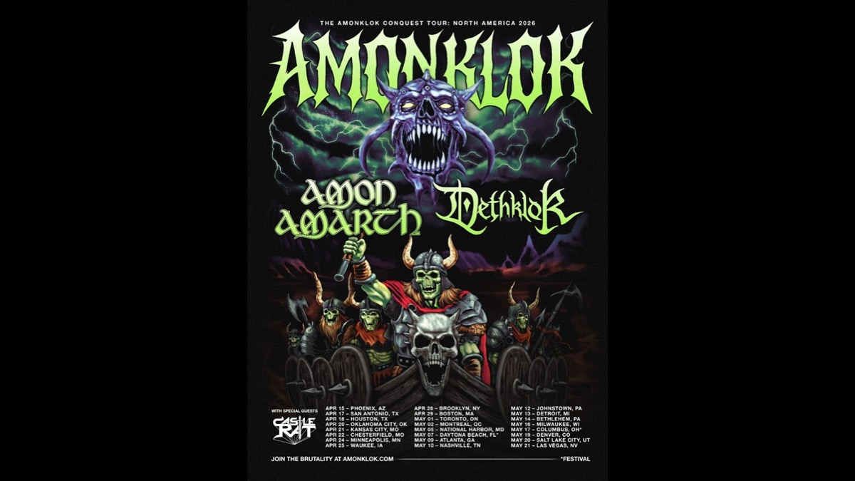 Dethklok & Amon Amarth Las Vegas Tickets