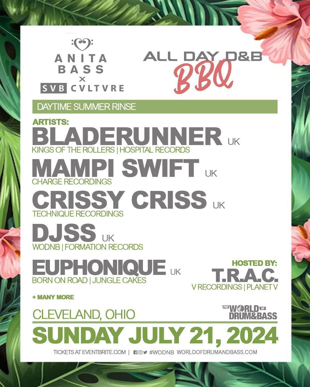All Day D&B BBQ - Cleveland 