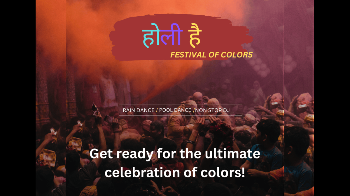 \u0939\u094b\u0932\u0940 \u0939\u0948 - Holi hai