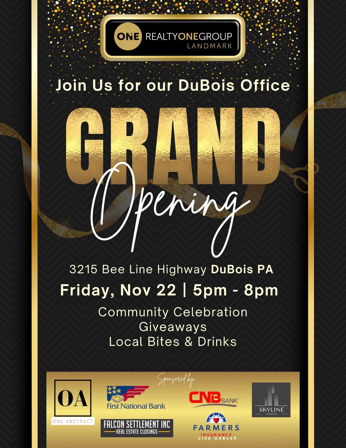 Realty ONE Group Landmark Grand Opening - DuBois PA