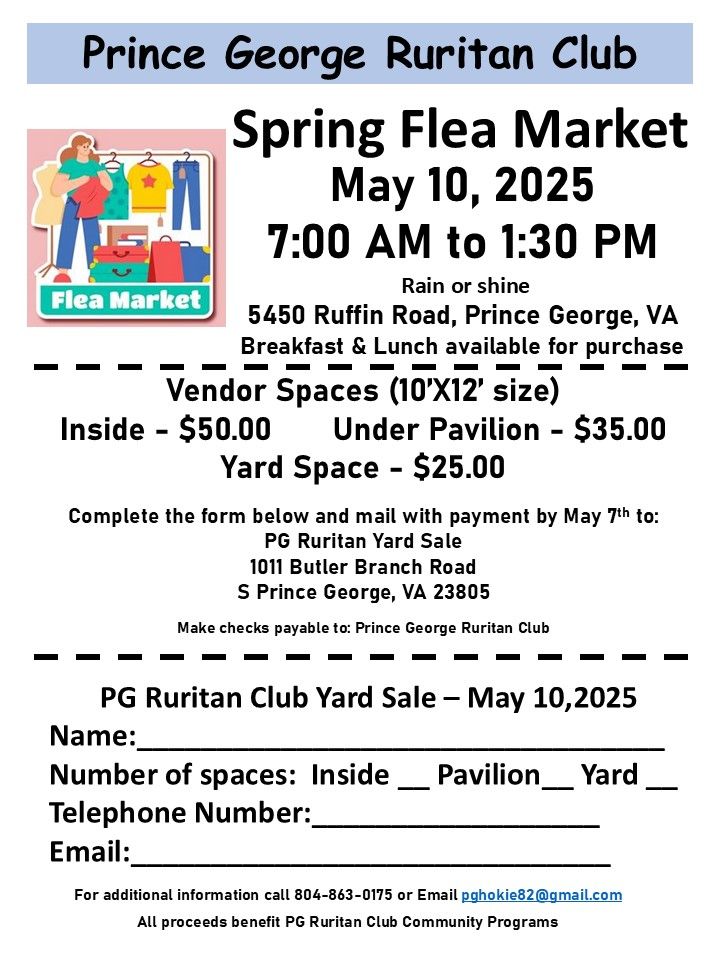 3rd Annual Spring Flea Market