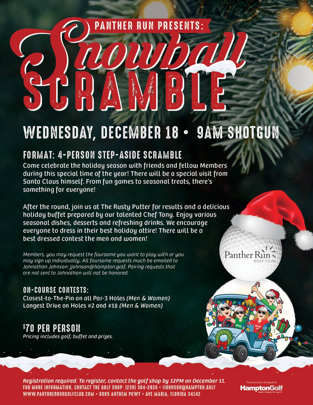 Snowball Scrambe (Member Event)