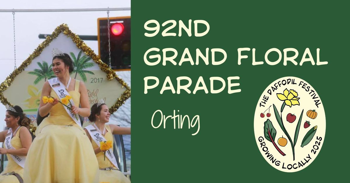 92nd Grand Floral Parade - Orting