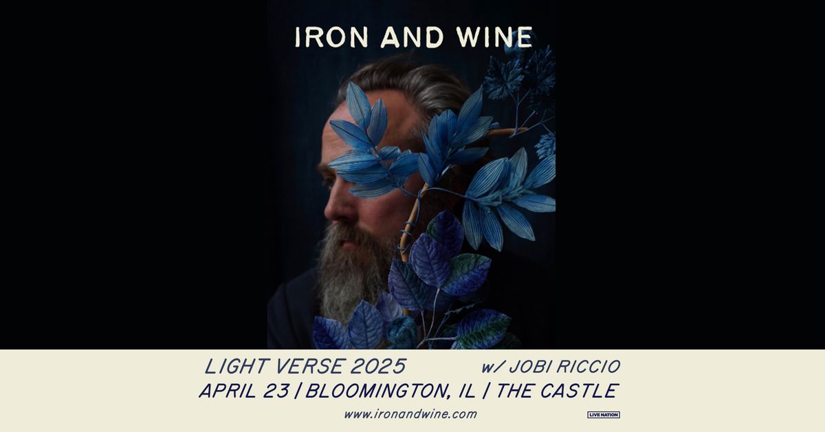 Iron and Wine - Light Verse Tour 2025 with Jobi Riccio at The Castle Theatre