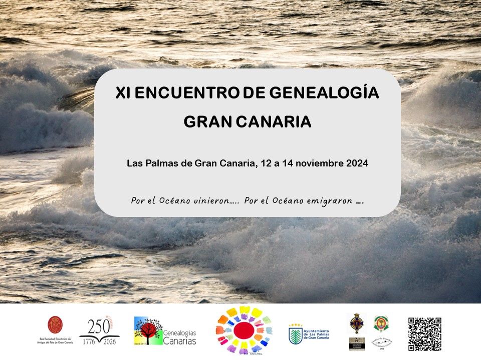 XI ENCUENTRO DE GENEALOG\u00cdA GRAN CANARIA