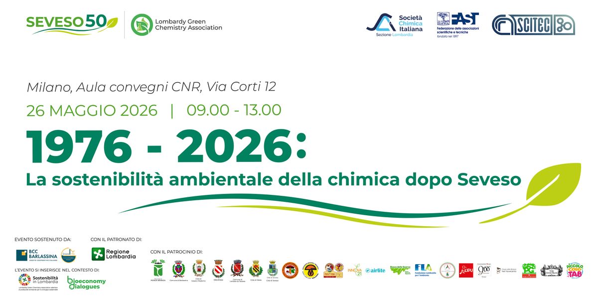 1976-2026: La sostenibilit\u00e0 ambientale della chimica dopo Seveso