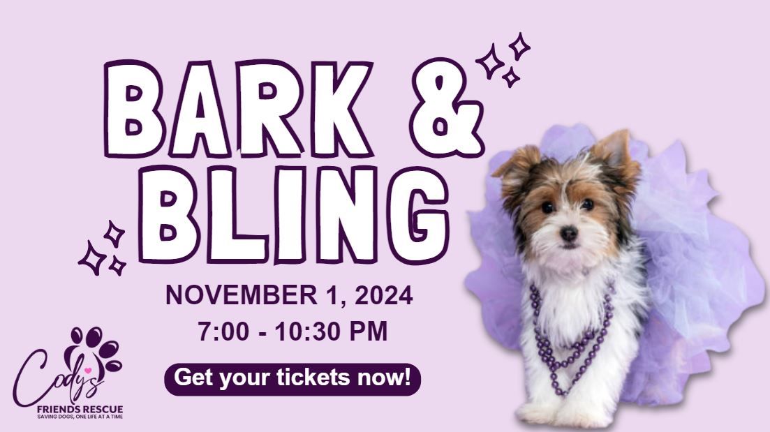 Bark ~N~ Bling Annual Fundraiser