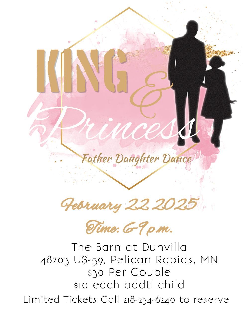 King and Princess Father Daughter Dance