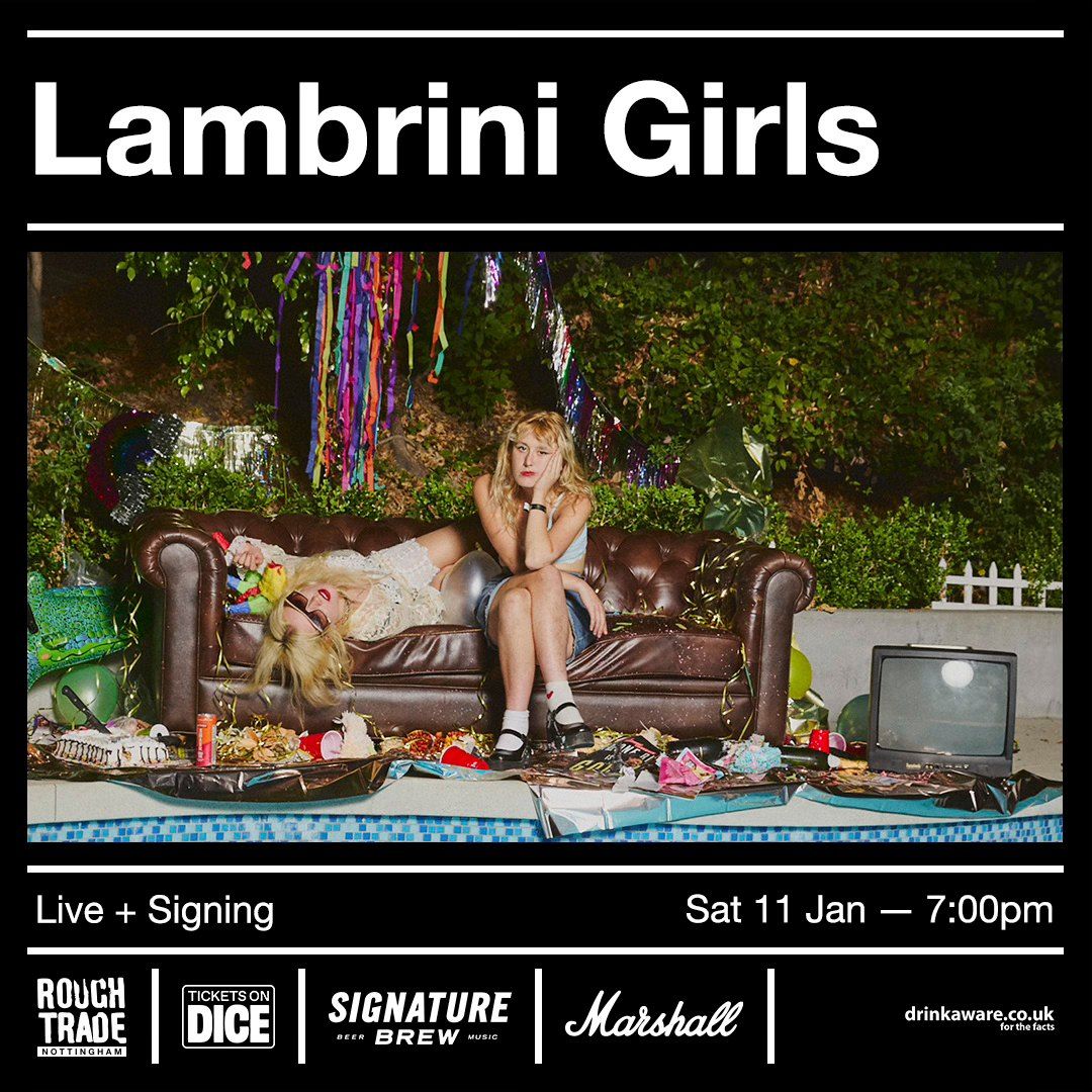 Lambrini Girls (Live & Signing)