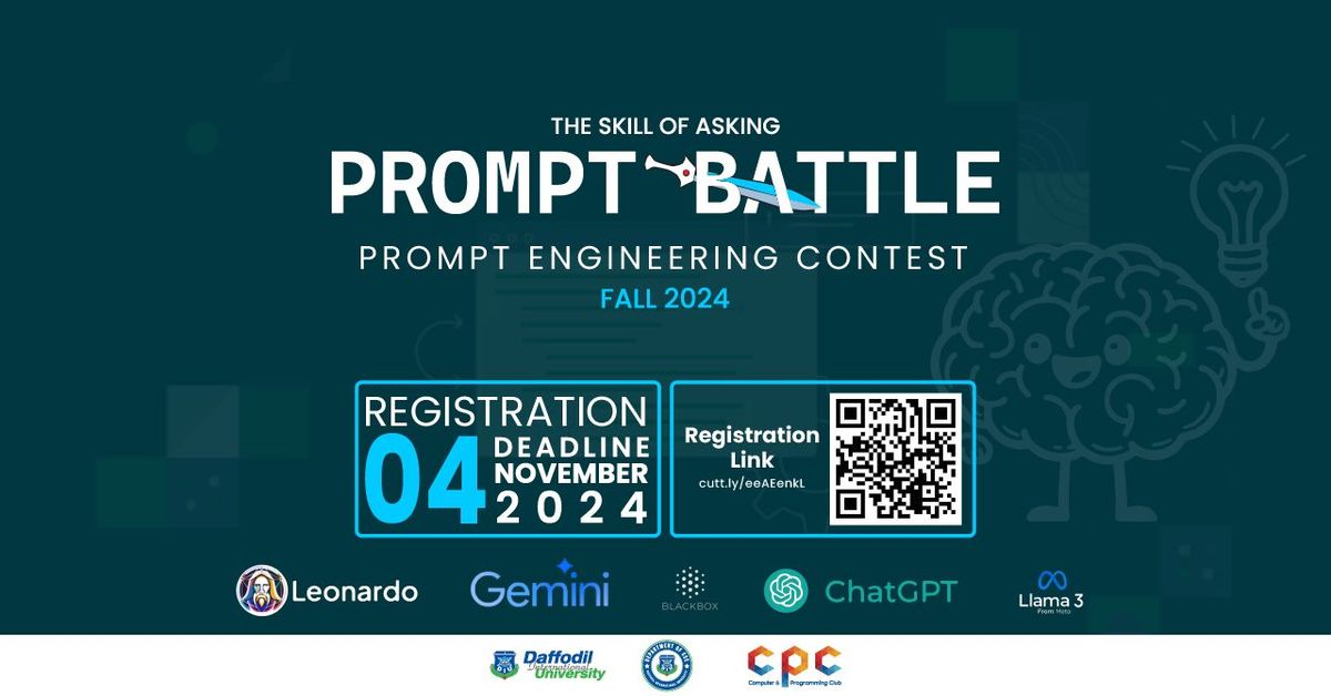 Prompt Battle Contest, Fall 2024