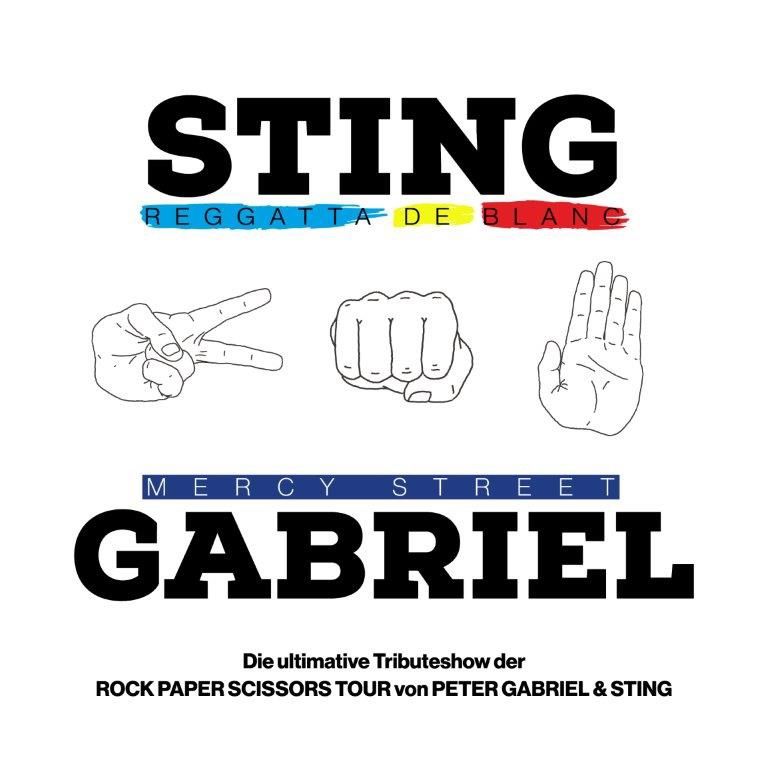 SCHERE | STEIN | PAPIER - Greatest Hits of Sting & Peter Gabriel | Oberhausen \u2022 Ebertbad