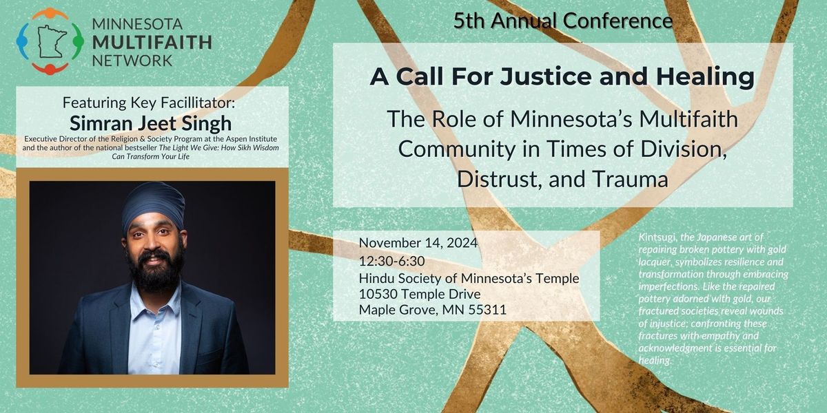 A Call For Justice and Healing: The Role of Minnesota's Multifaith Community in Times of Division