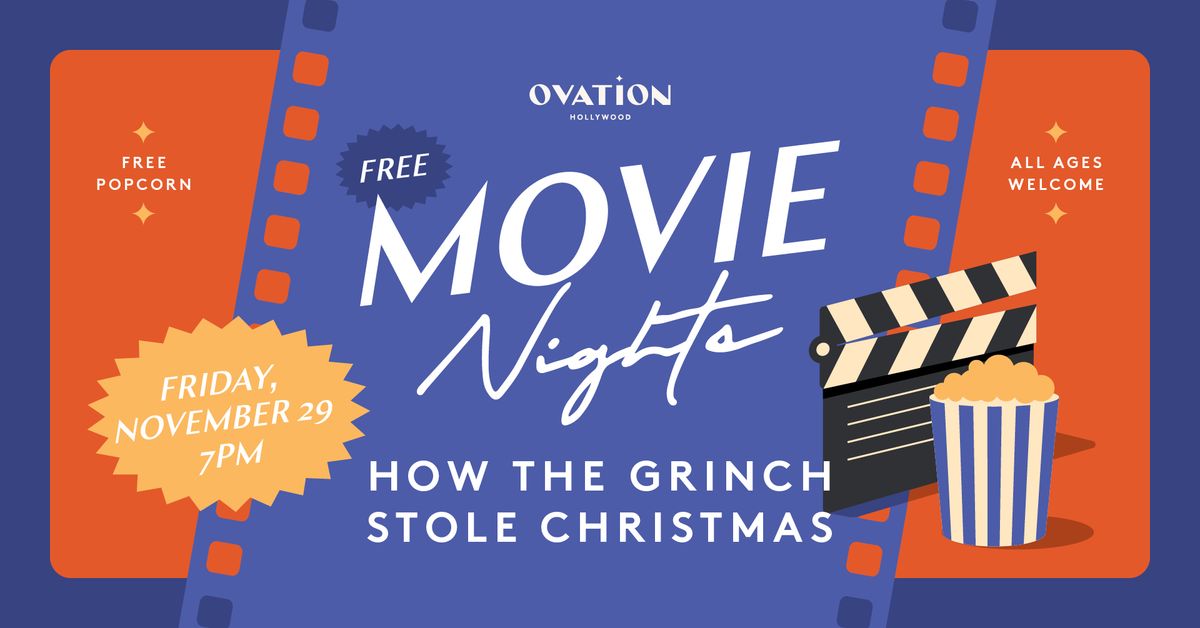 Friday Movie Nights: How The Grinch Stole Christmas