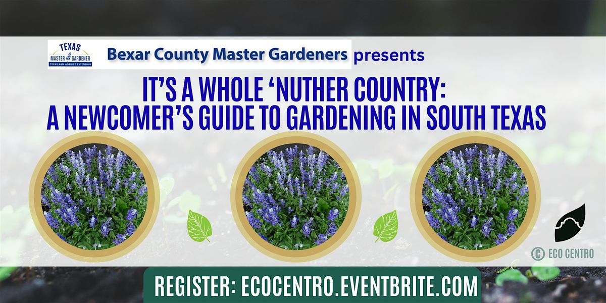 Texas! It's a Whole 'Nuther Country - Newcomers Guide to Gardening