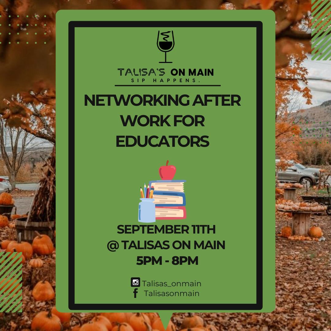 Networking after work - for the educators