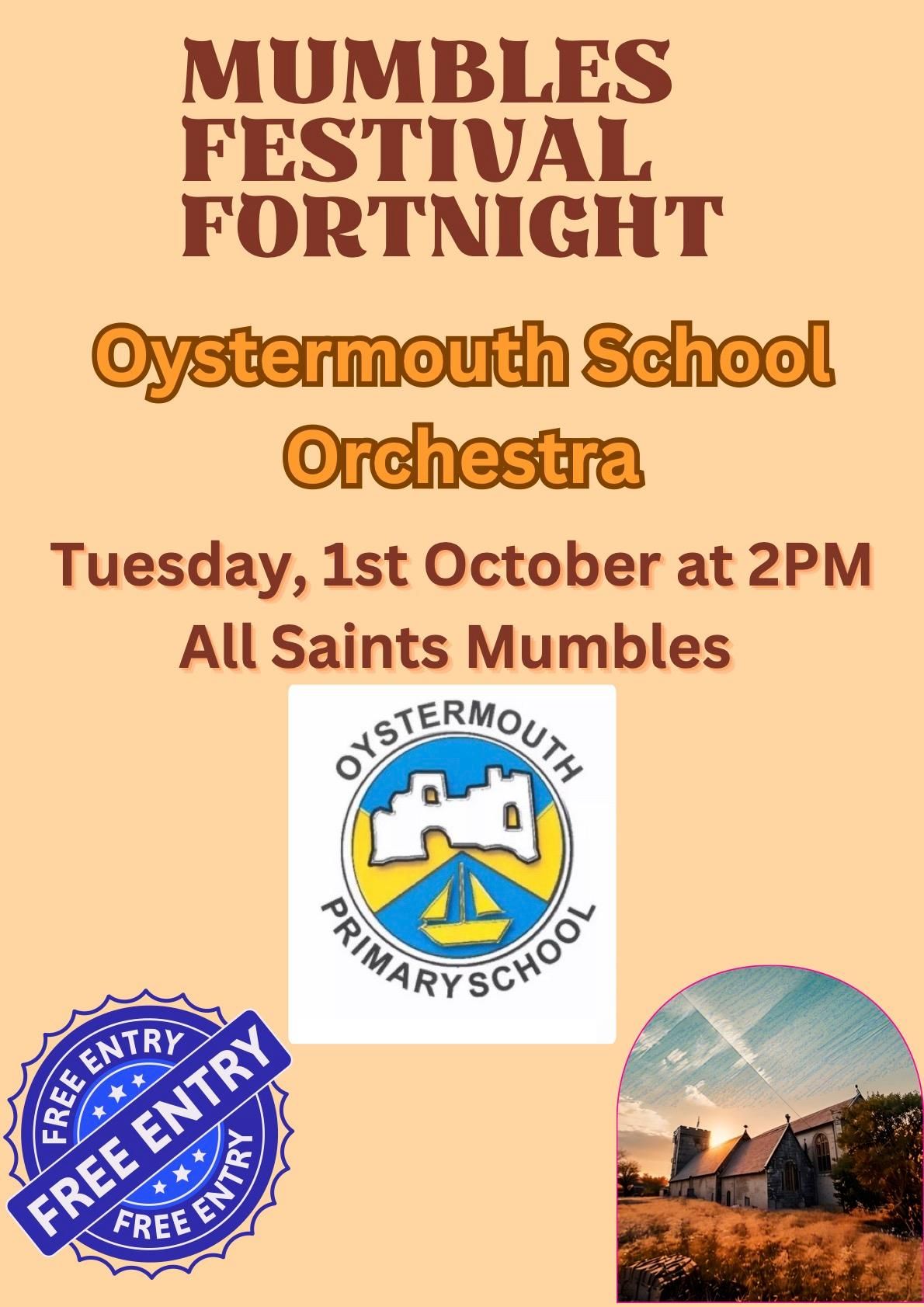 Oystermouth School Orchestra Entertains - FREE ENTRY