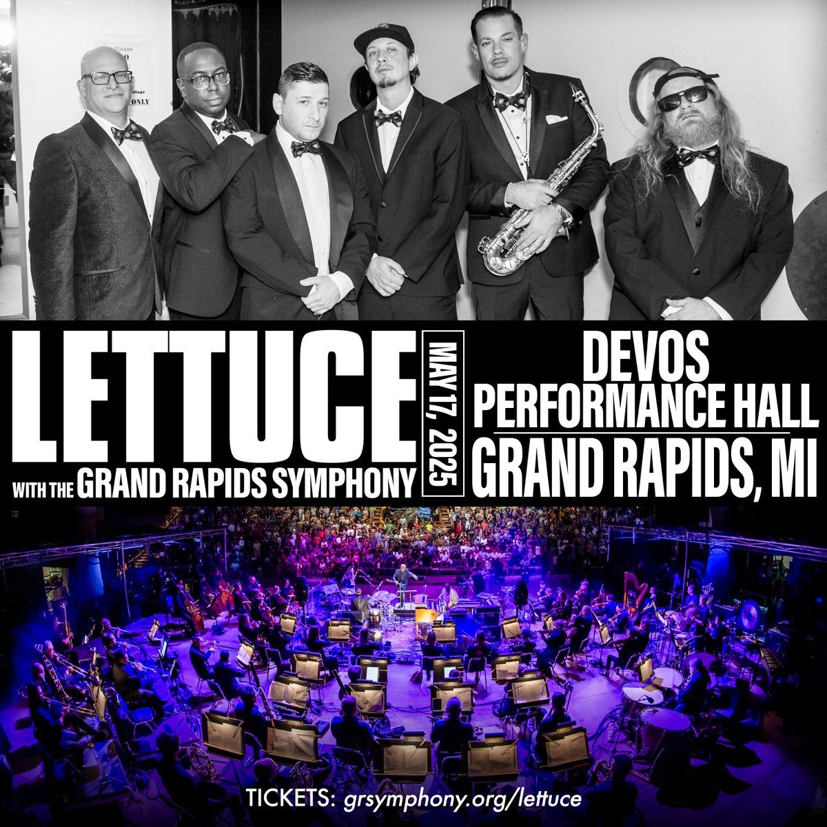 Lettuce and Grand Rapids Symphony at DeVos Performance Hall