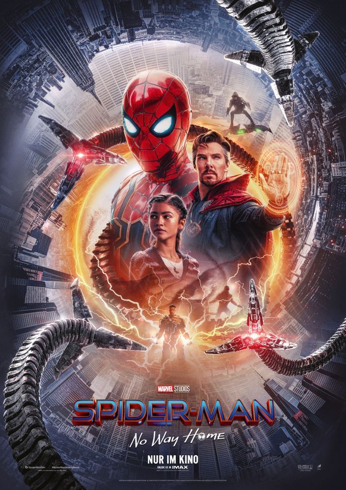 Spider Man No Way Home Open Air Kinonächte am Schloss Gottesaue, Schauburg Open Air Kino