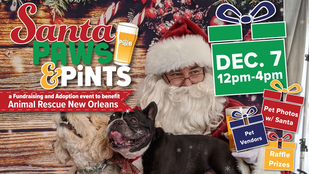 Santa Paws & Pints: Pet Photos w\/ Santa