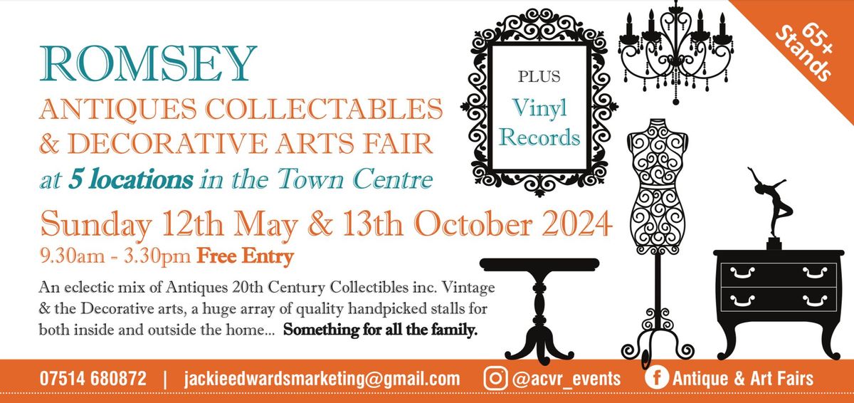 Romsey Antiques, Collectables & Decorative Arts Fair