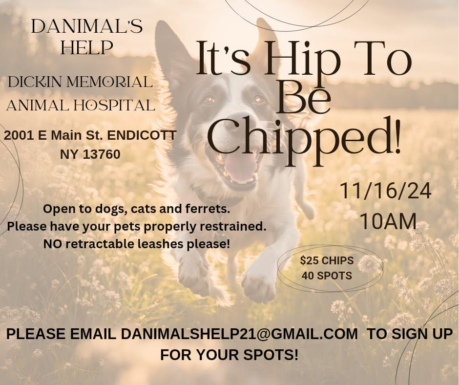 It's Hip To Be Chipped!