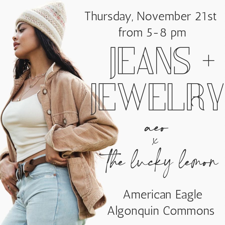 Jeans + Jewelry at AEO 