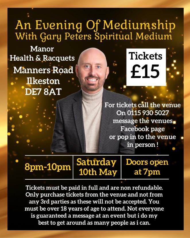 An evening of mediumship with Gary Prters