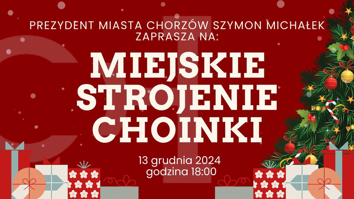 Wielkie Strojenie Miejskiej Choinki