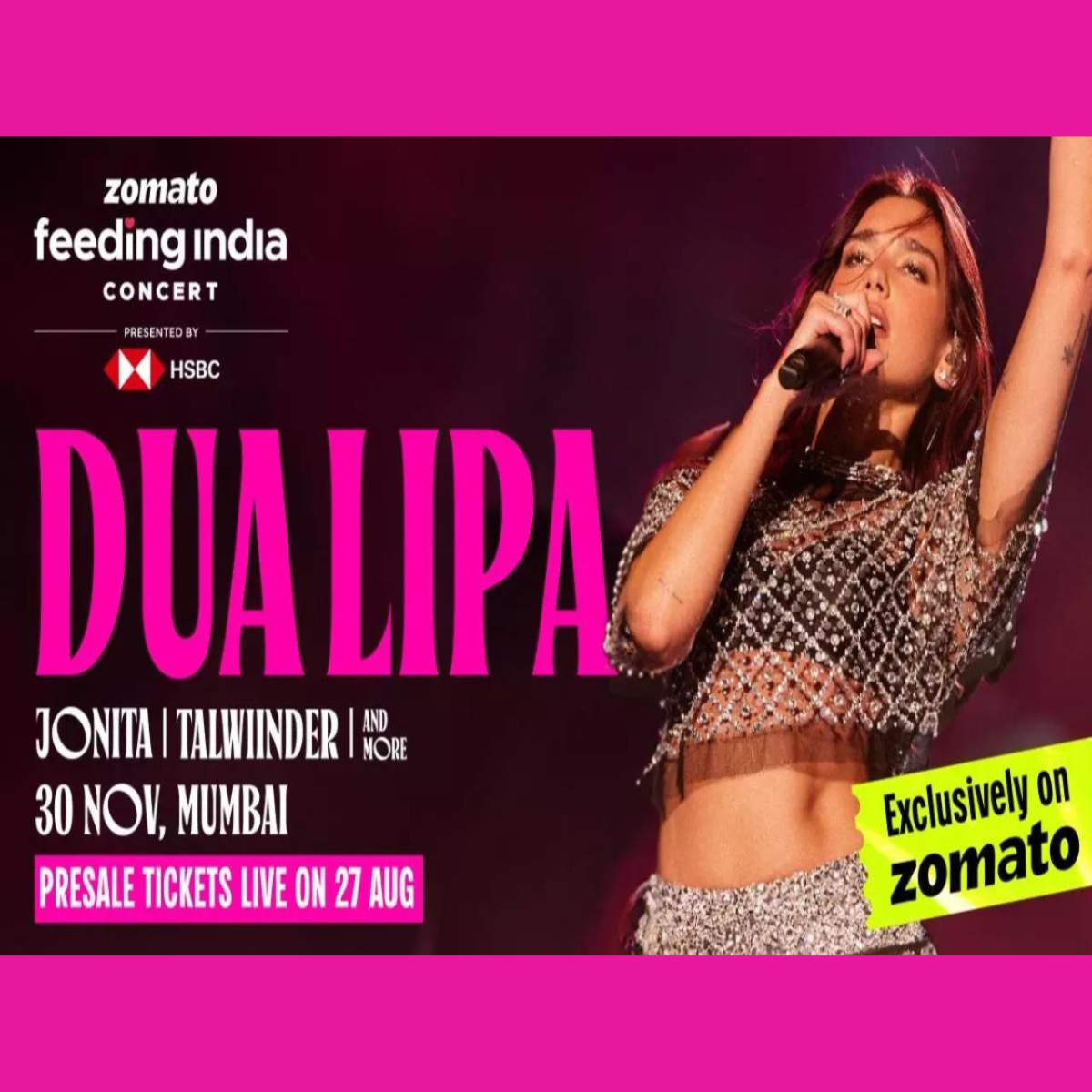 Dua Lipa at Wembley Stadium