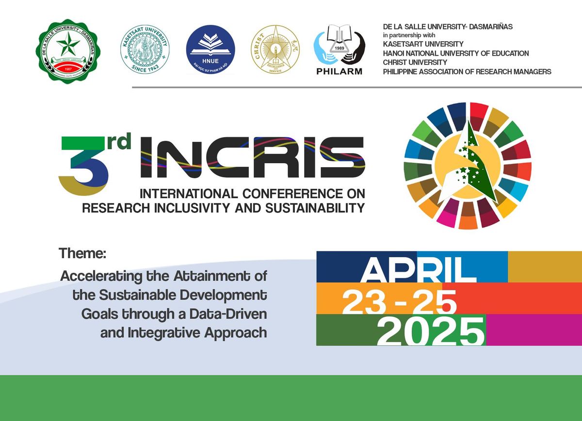 3rd International Conference on Research Inclusivity and Sustainability