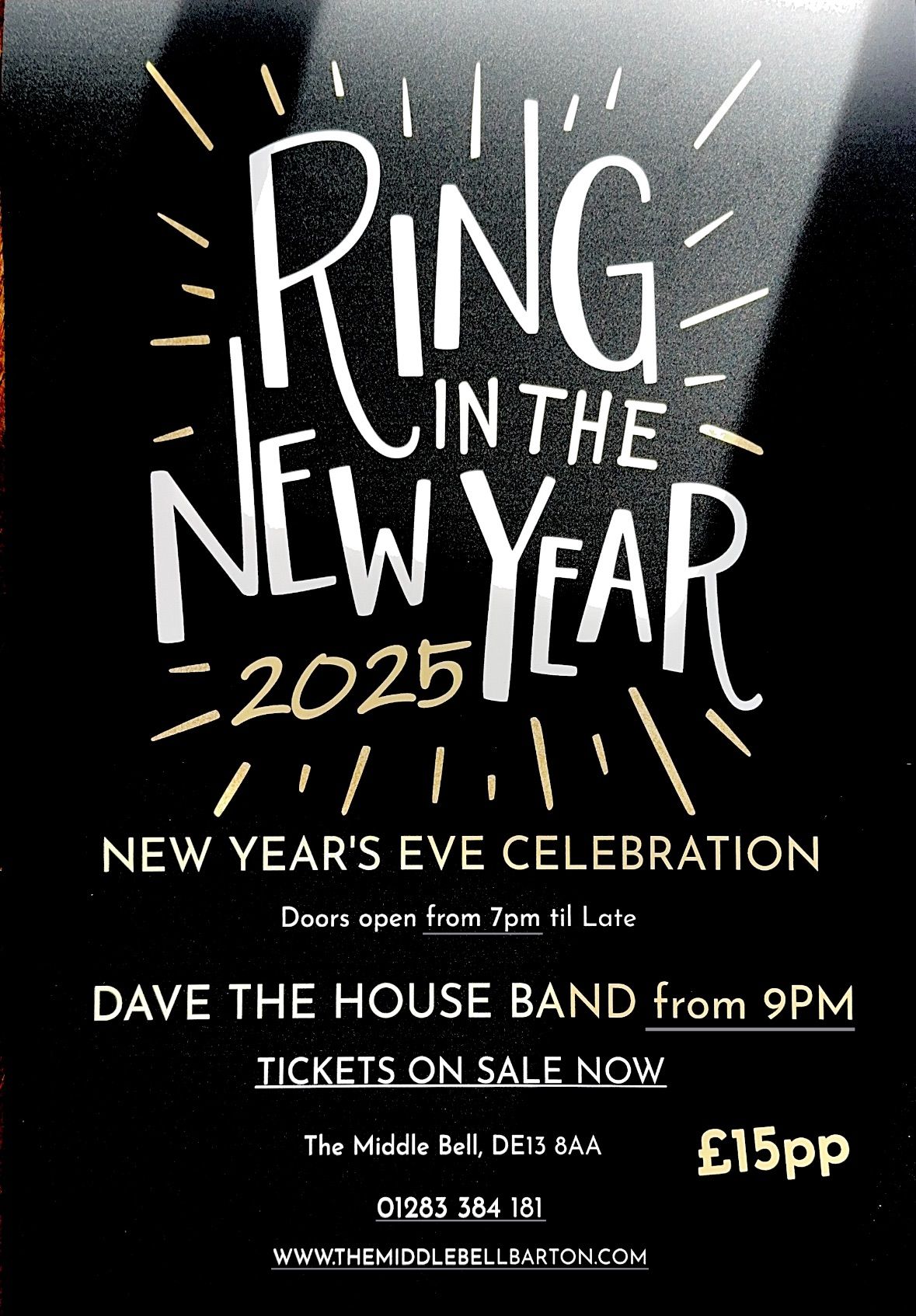 New Year's Eve Celebration at The Middle Bell