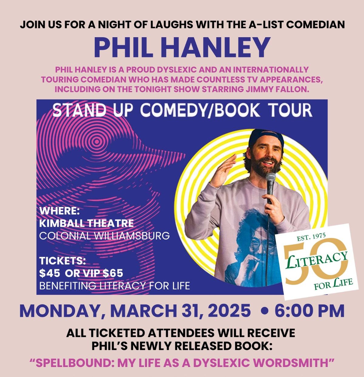 Phil Hanley Spellbound Comedy Tour