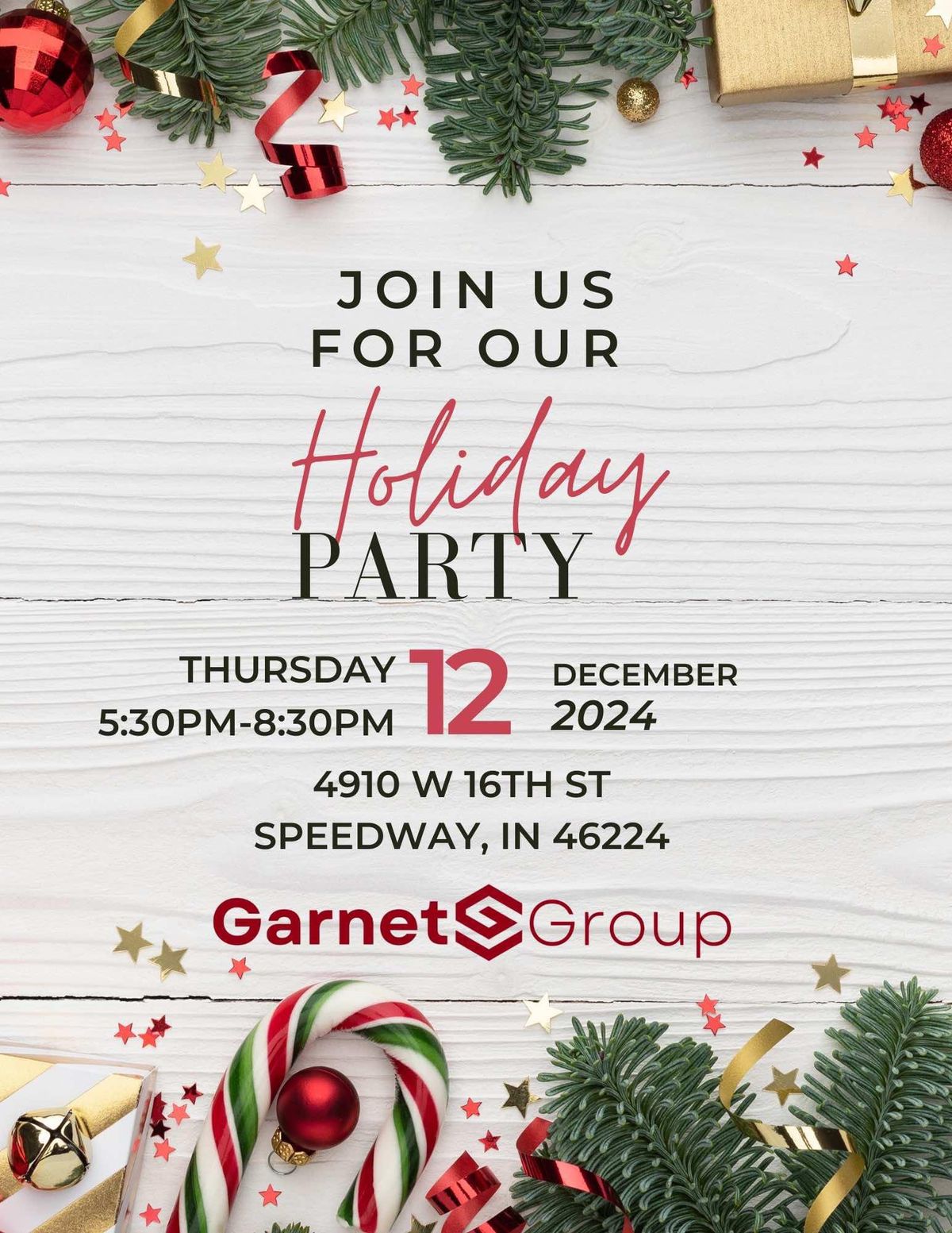 Garnet Group Holiday Party