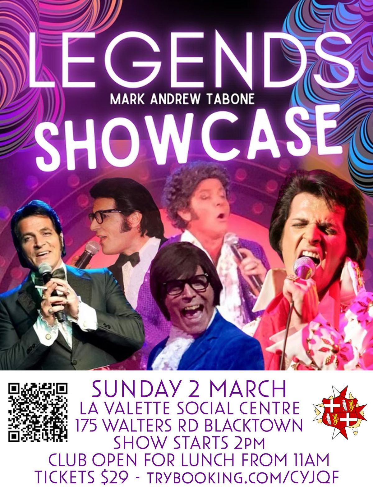 MARK ANDREW TABONE'S LEGENDS SHOWCASE