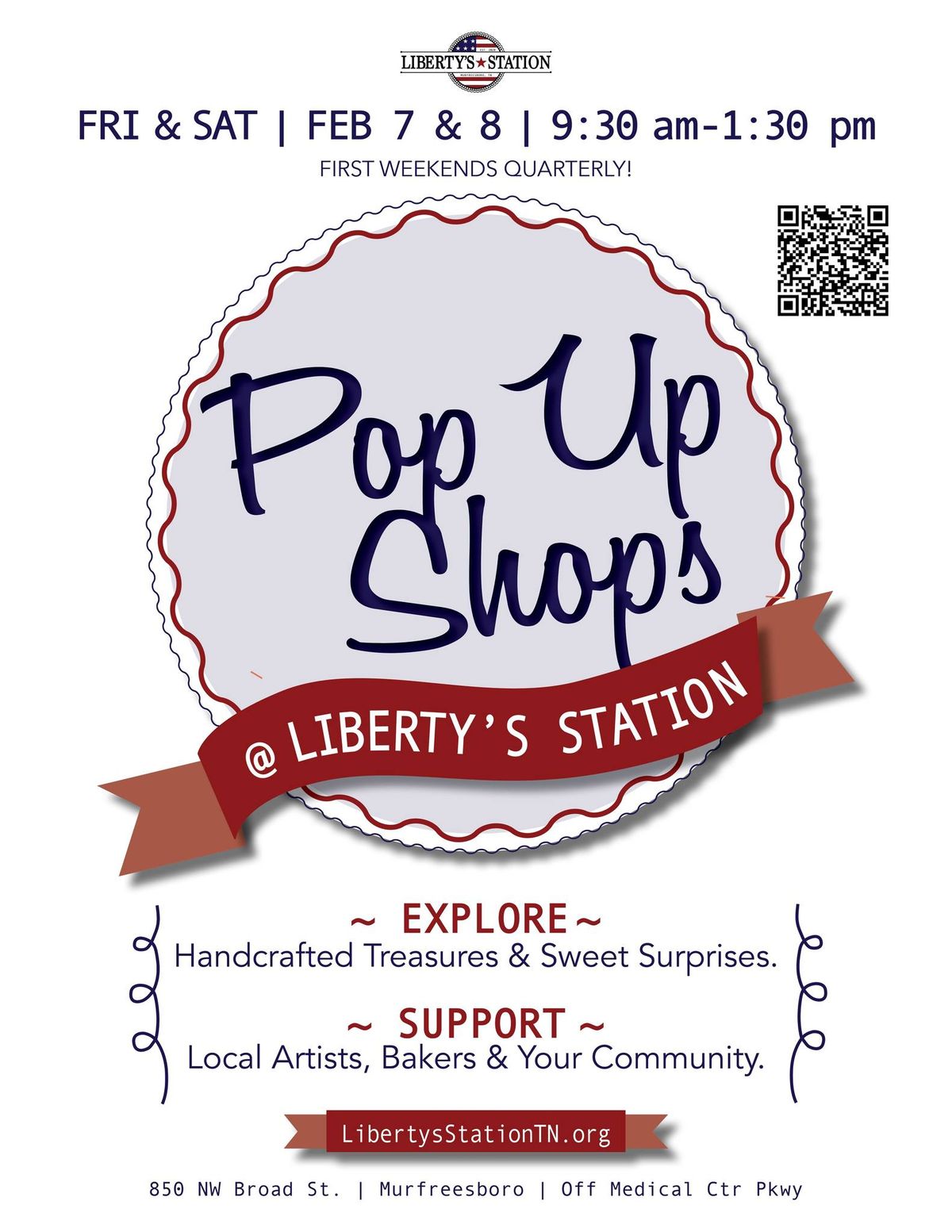 Pop Up Shops at Liberty\u2019s Station 